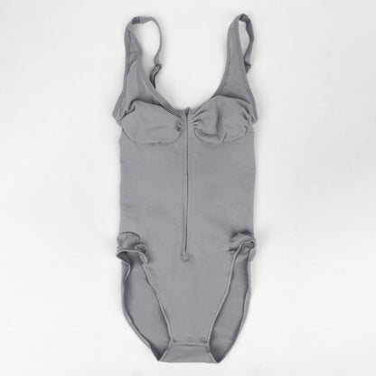 Body Gainant Sculptant Zip Femme — Silka Paris